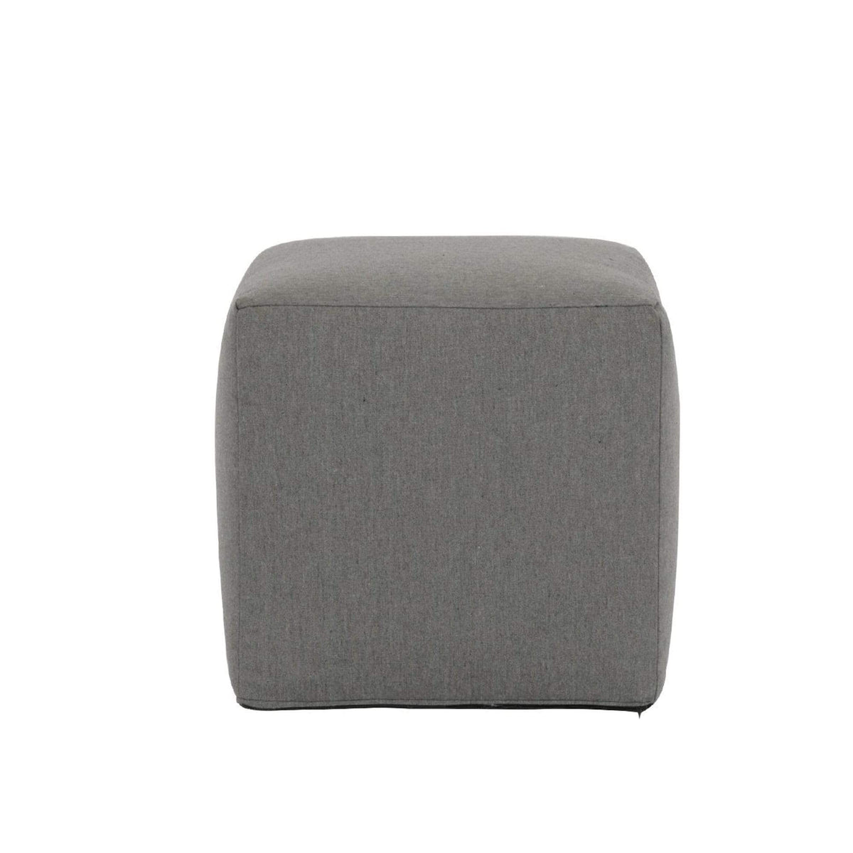 Sunset West Bazaar 18"Pouf Cube in Heritage Granite — View 2