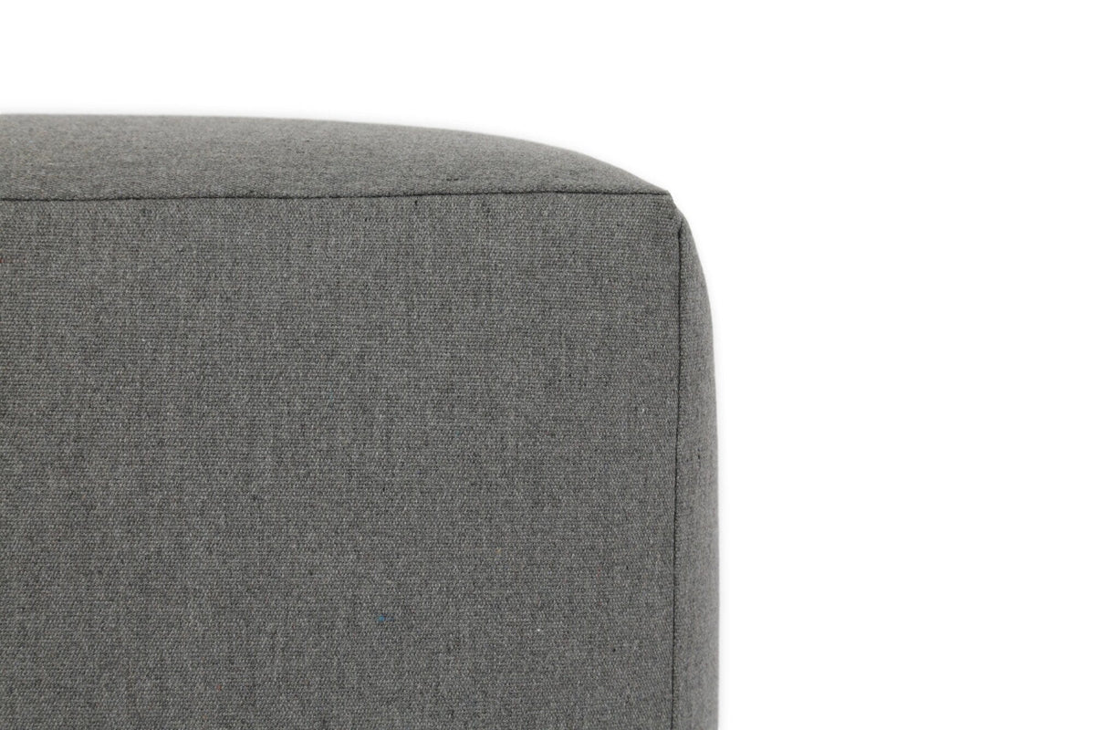 Sunset West Bazaar 18"Pouf Cube in Heritage Granite — View 4