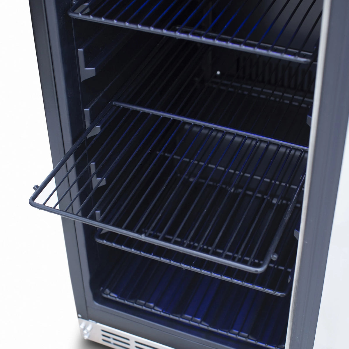 15" 3.2 Cu Outdoor Rated Refrigerator w/ Glass Door by Summerset