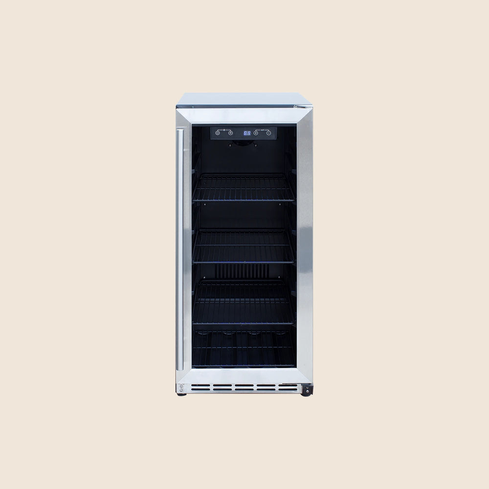 15" 3.2 Cu Outdoor Rated Refrigerator w/ Glass Door