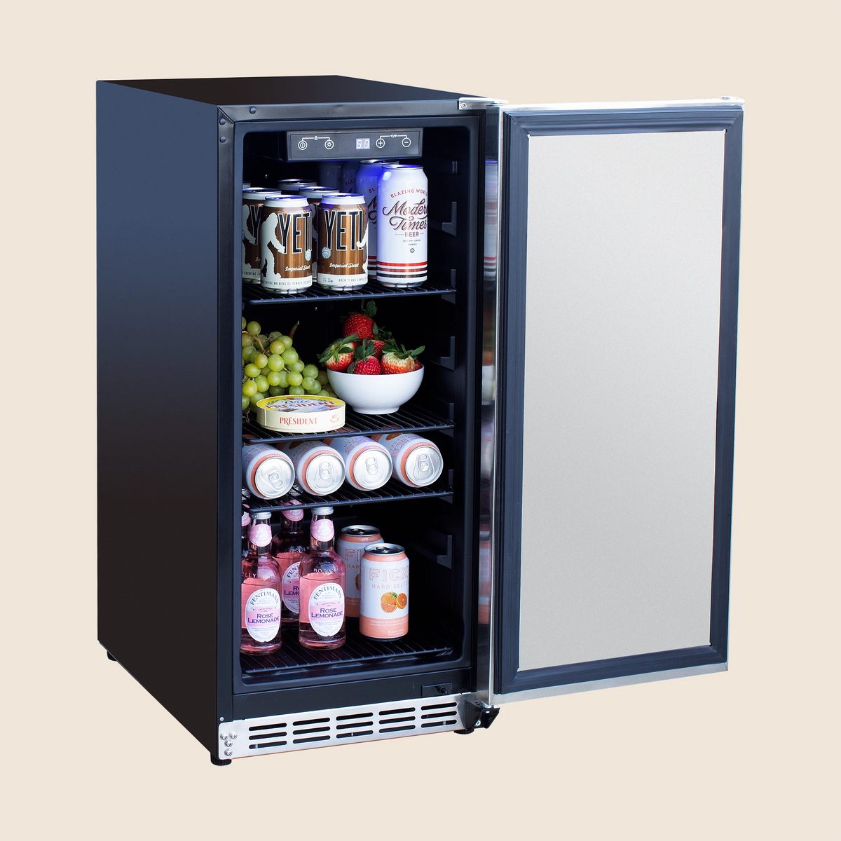 15" 3.2 Cu Outdoor Rated Refrigerator by Summerset