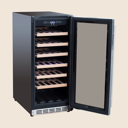 15" 3.2 Cu. Outdoor Rated Single Zone Wine Cooler by Summerset