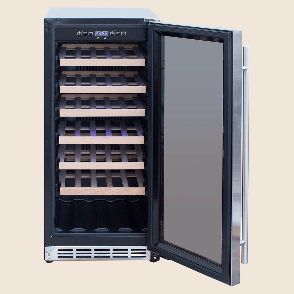 15" 3.2 Cu. Outdoor Rated Single Zone Wine Cooler