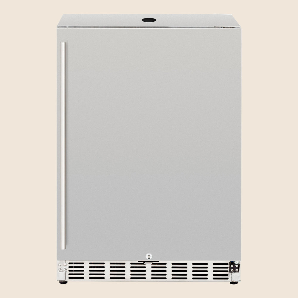 24" 6.6 Cu. Deluxe Outdoor Rated Kegerator - No Tap