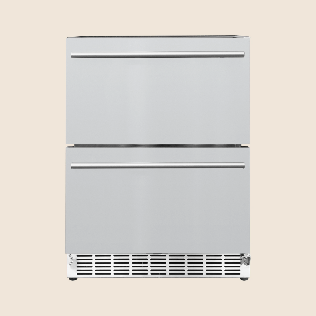 24" 5 Cu. Deluxe Outdoor Rated 2-Drawer Refrigerator by Summerset