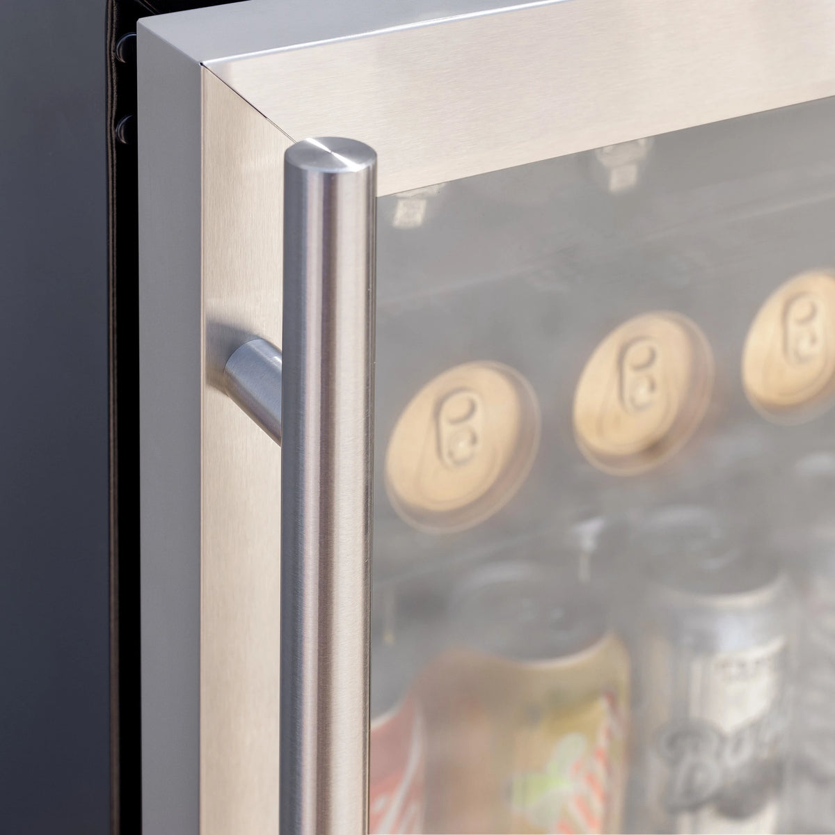 24" 5 Cu. Outdoor Rated Refrigerator w/ Glass Door by Summerset
