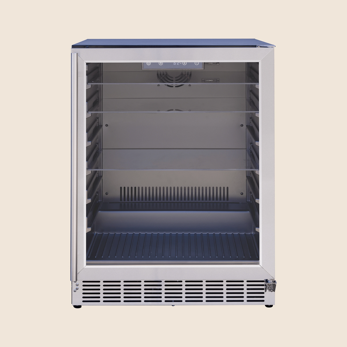 24" 5 Cu. Outdoor Rated Refrigerator w/ Glass Door by Summerset