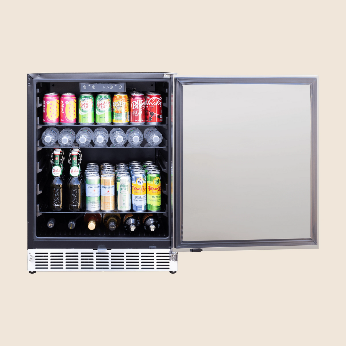 24" 5 Cu. Outdoor Rated Refrigerator by Summerset