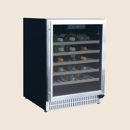 24" 5 Cu. Outdoor Rated Single Zone Wine Cooler by Summerset