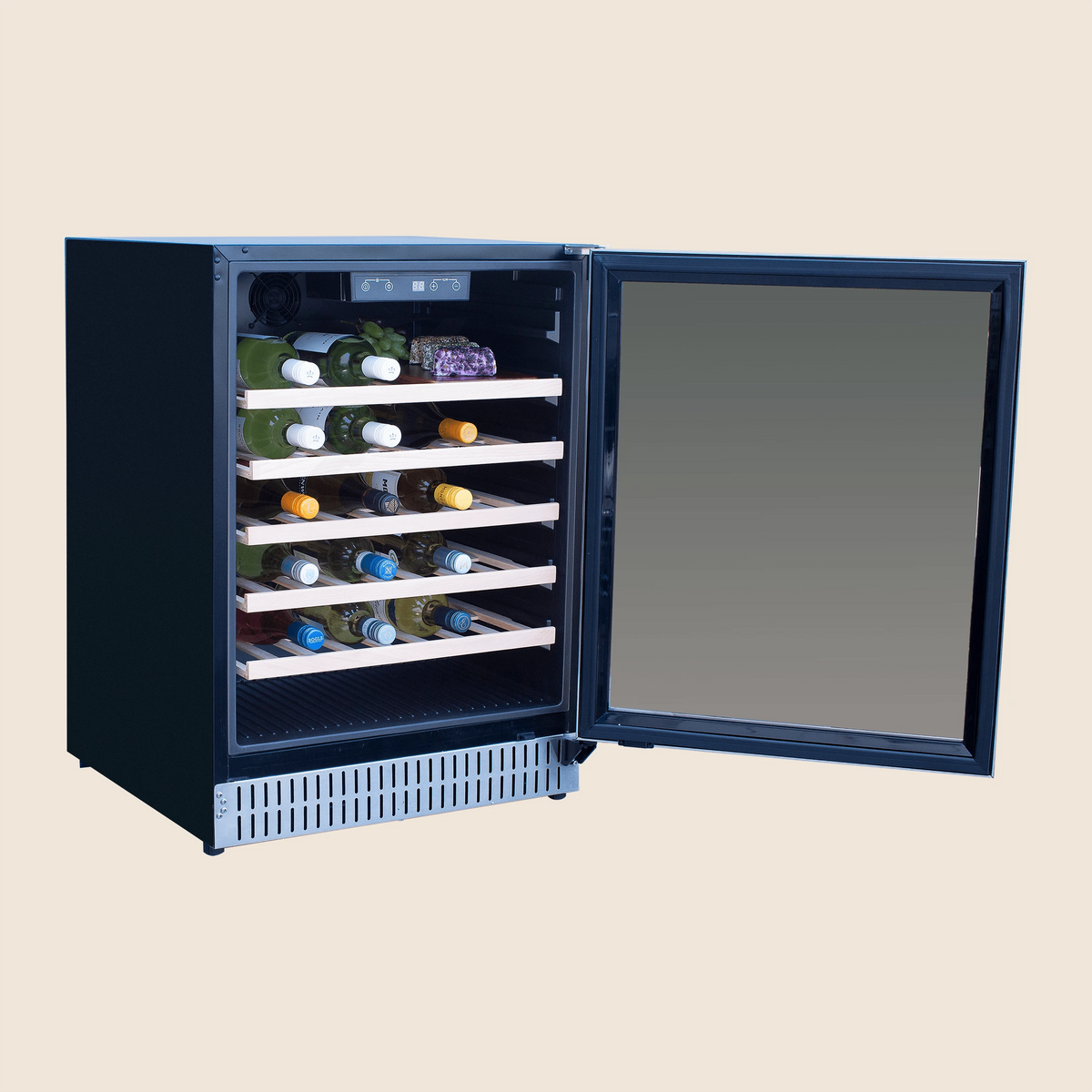 24" 5 Cu. Outdoor Rated Single Zone Wine Cooler by Summerset