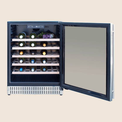 24" 5 Cu. Outdoor Rated Single Zone Wine Cooler by Summerset