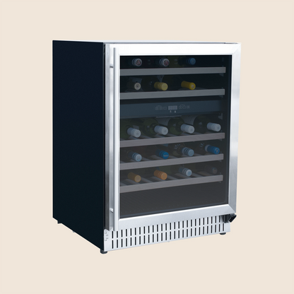 24" 4.5 Cu. Outdoor Rated Dual Zone Wine Cooler by Summerset