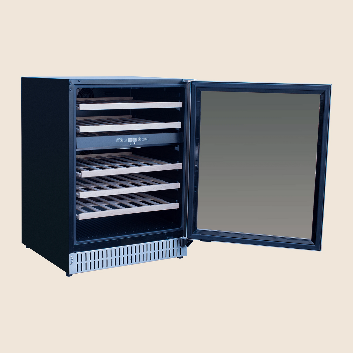 24" 4.5 Cu. Outdoor Rated Dual Zone Wine Cooler by Summerset