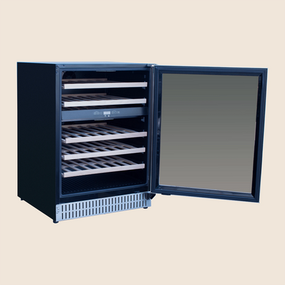 24" 4.5 Cu. Outdoor Rated Dual Zone Wine Cooler by Summerset