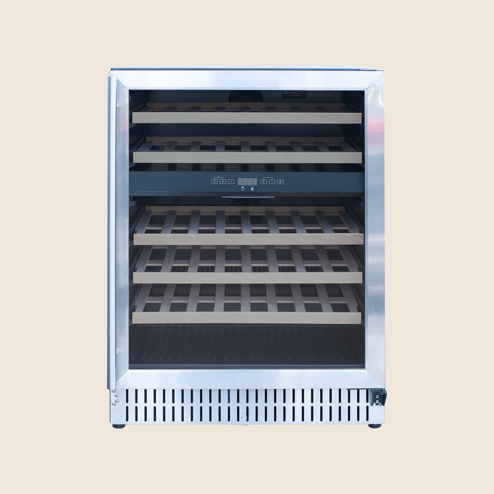 24" 4.5 Cu. Outdoor Rated Dual Zone Wine Cooler