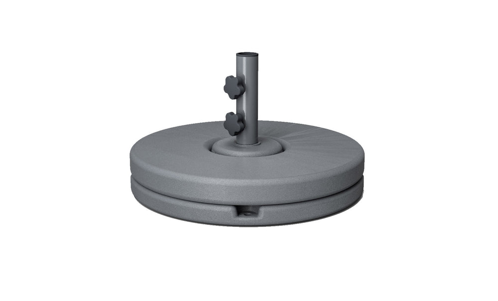Resin Coated Concrete Umbrella Base - 80 lbs