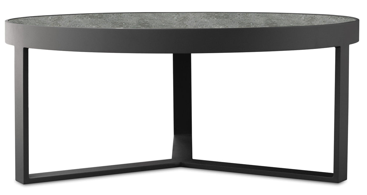 Sunset West Bazaar Graphite Sled Coffee Table — View 3