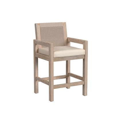 Sunset West Sedona Barstool in Canvas Canvas, No Welt