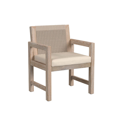 Sunset West Sedona Dining Chair in Canvas Canvas, No Welt