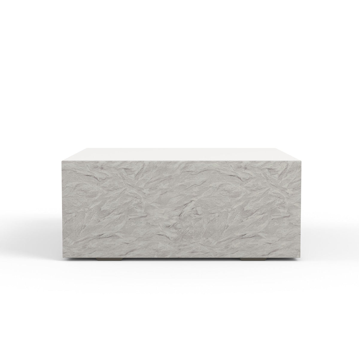 Sunset West Bazaar Antique Stone Square Coffee Table — View 2