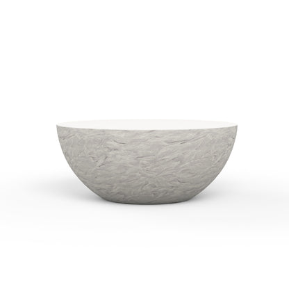 Sunset West Bazaar Antique Stone Bowl Coffee Table — View 3