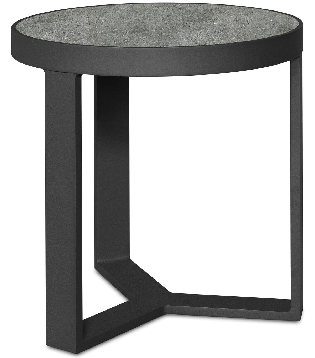Sunset West Bazaar Graphite Sled End Table