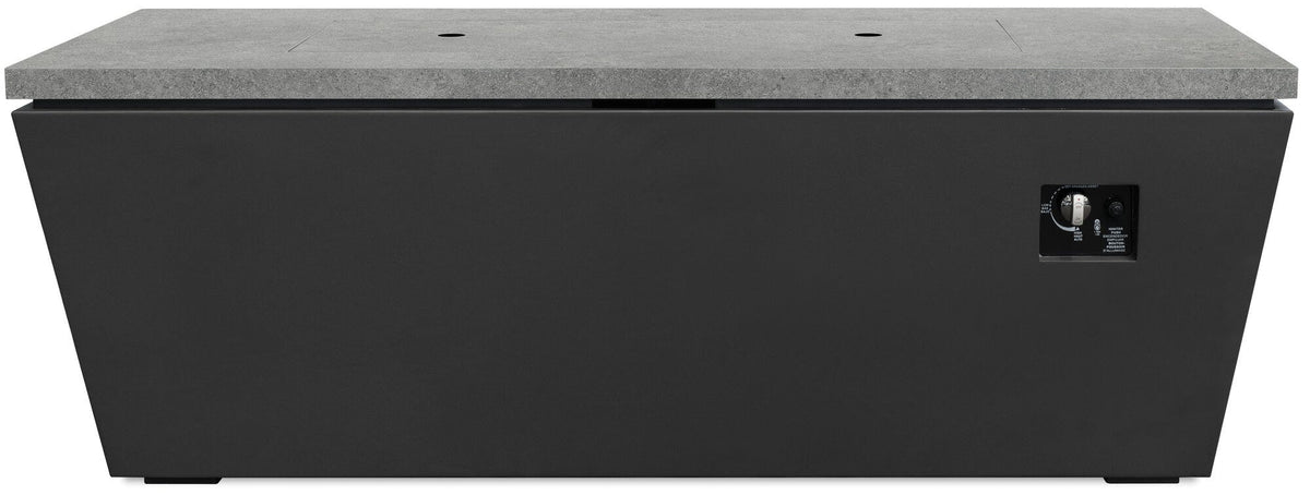 Sunset West Bazaar Graphite Rectangular Fire Table — View 4