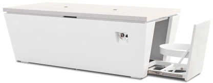 Sunset West Bazaar Frost Rectangular Fire Table — View 4
