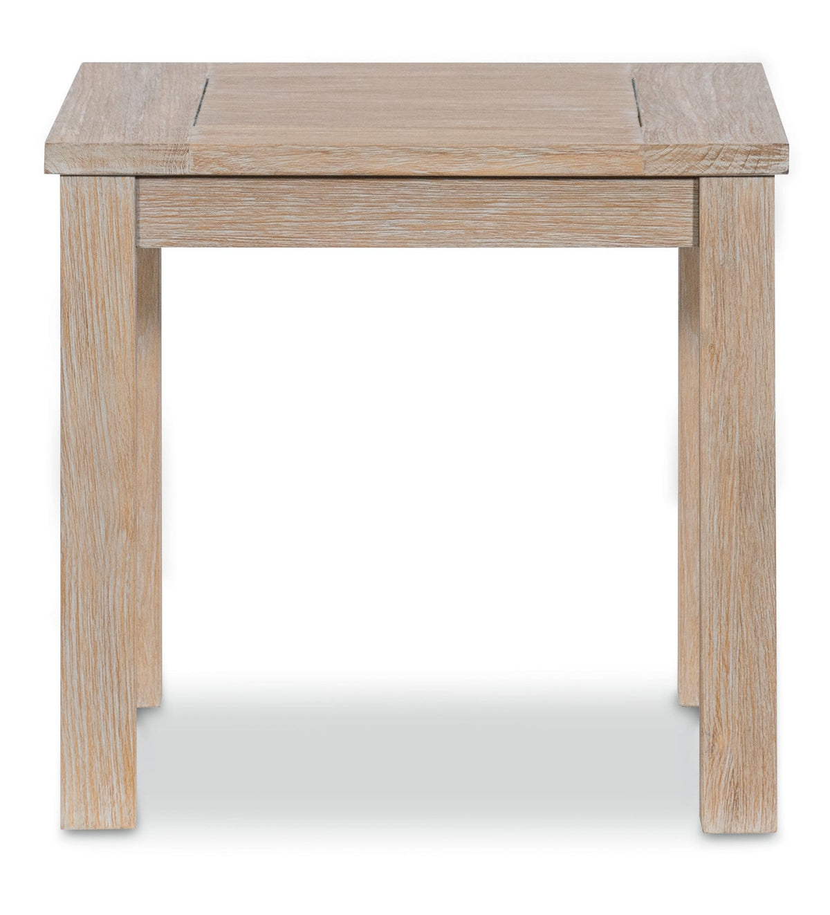 Sunset West Coastal Teak End Table — View 3