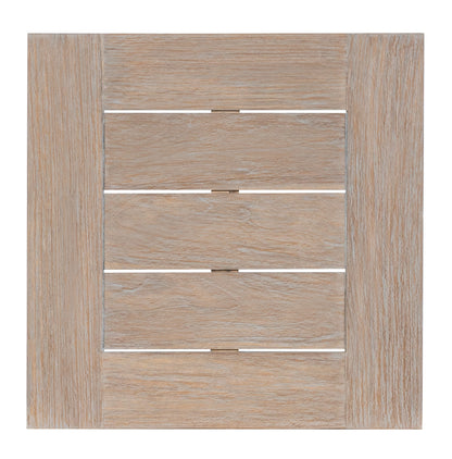 Sunset West Coastal Teak End Table — View 4