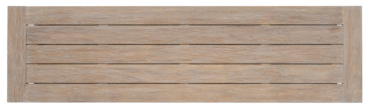 Sunset West Coastal Teak X Console Table — View 4