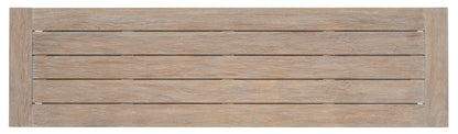 Sunset West Coastal Teak X Console Table — View 4