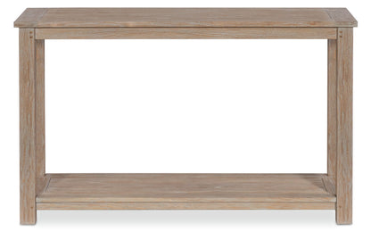 Sunset West Coastal Teak Sofa Table — View 5
