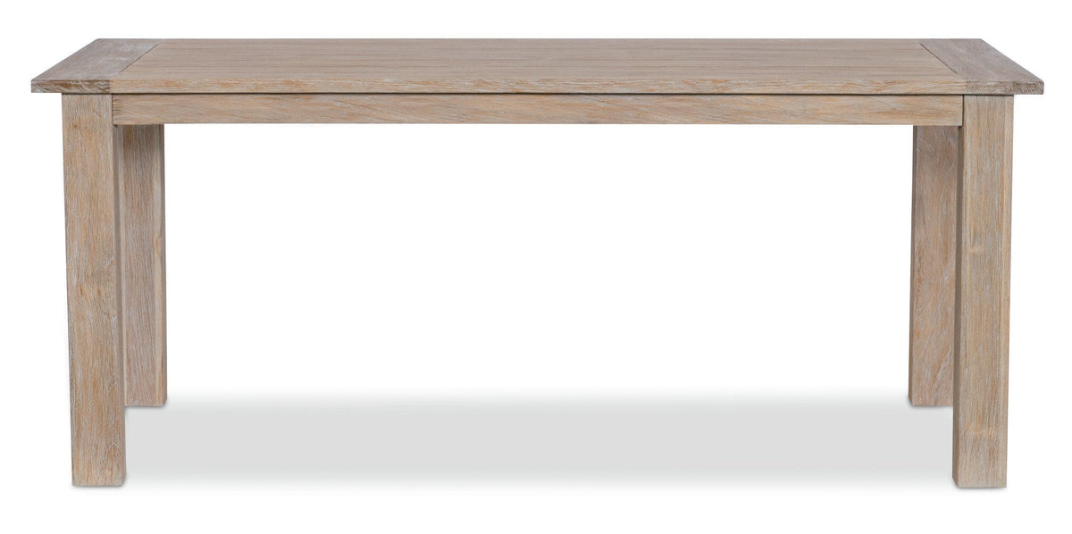 Sunset West Coastal Teak 72 in. Rectangular Dining Table — View 4
