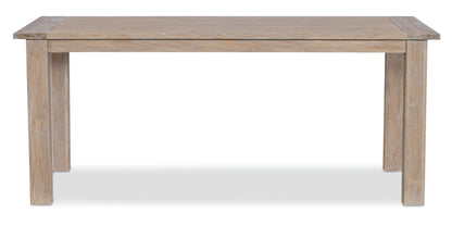 Sunset West Coastal Teak 72 in. Rectangular Dining Table — View 4