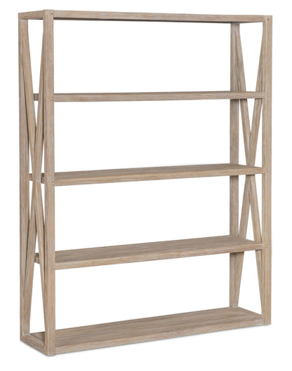 Sunset West Coastal Teak X Bookcase — View 4
