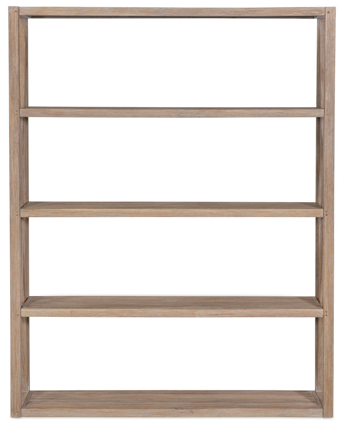 Sunset West Coastal Teak X Bookcase — View 5