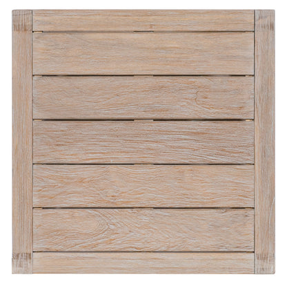 Sunset West Coastal Teak X End Table — View 6