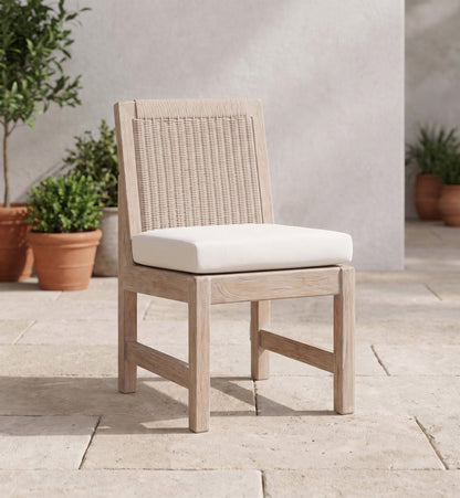 Sunset West Sedona Side Dining Chair in Canvas Canvas, No Welt — View 2