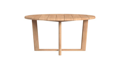 Sunset West Natural Teak Maui 56" Round Dining Table