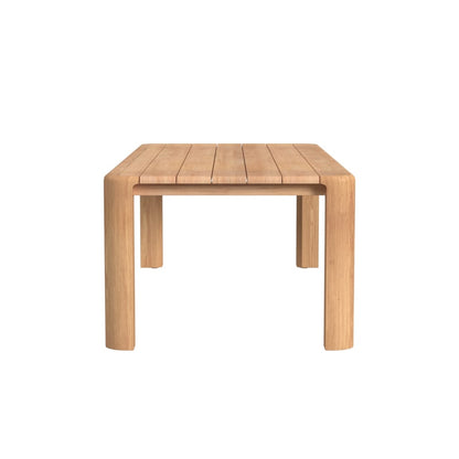Sunset West Natural Teak Maui 96 in. Rectangular Dining Table