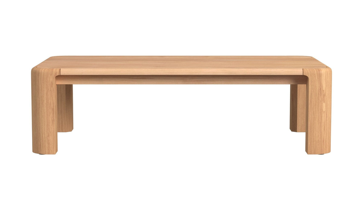 Sunset West Natural Teak Maui Coffee Table — View 5