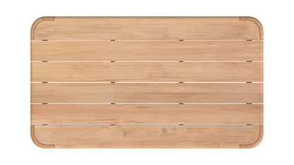 Sunset West Natural Teak Maui Coffee Table — View 6