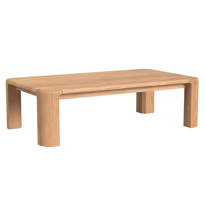 Sunset West Natural Teak Maui Coffee Table — View 4