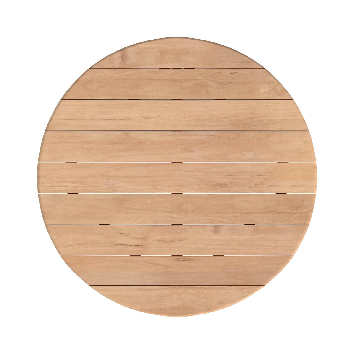 Sunset West Natural Teak Maui 56" Round Dining Table — View 8