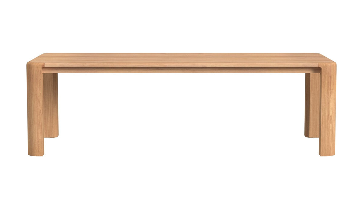 Sunset West Natural Teak Maui 96 in. Rectangular Dining Table — View 6