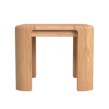 Sunset West Natural Teak Maui End Table — View 6