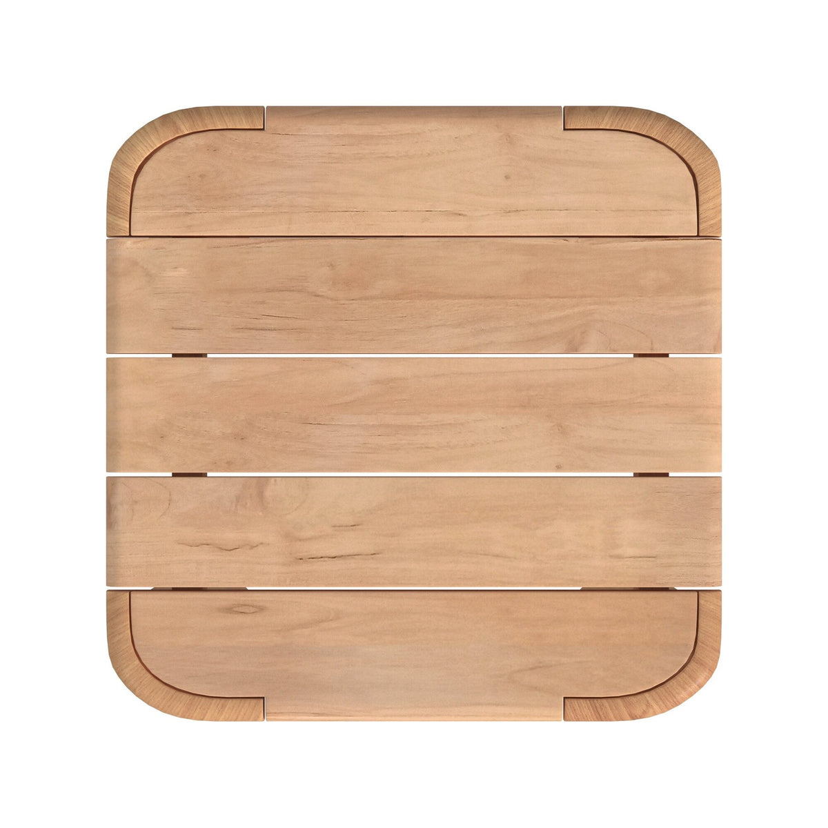 Sunset West Natural Teak Maui End Table — View 7