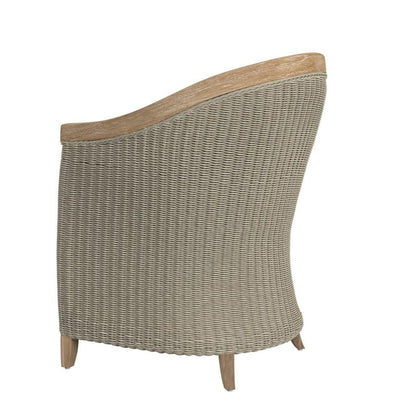 Sunset West Cambria Dining Chair in Canvas Canvas w/ Self Welt — View 4