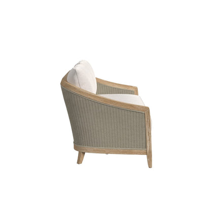 Sunset West Cambria Sofa in Canvas Canvas w/ Self Welt — View 7